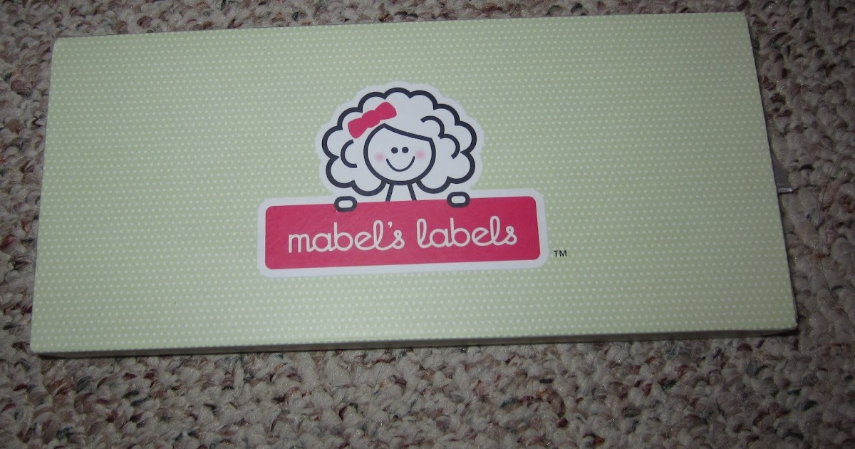 Evan and Lauren's Cool Blog: 8/27/14: Mabel's Labels for Back to School