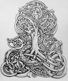 Top 32+ Stunning Yggdrasil Norse Tree Of Life Tattoos - Tattoo Magz