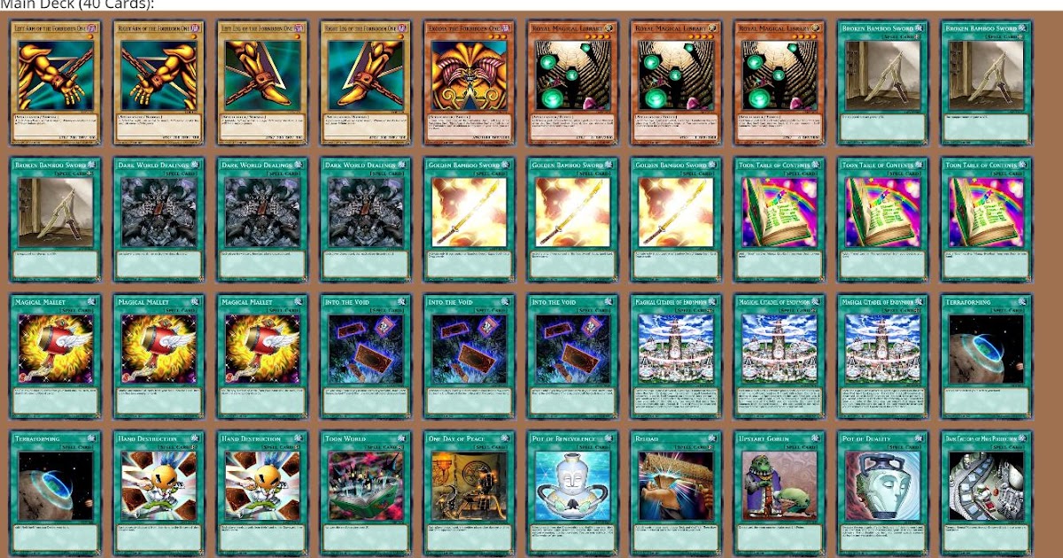 YGOPRO Deck Exodia 1