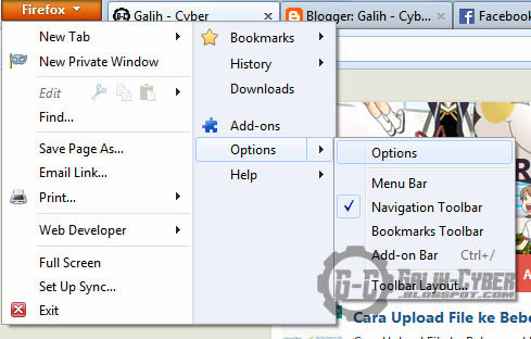 Cara Setting Proxy di Mozilla Firefox