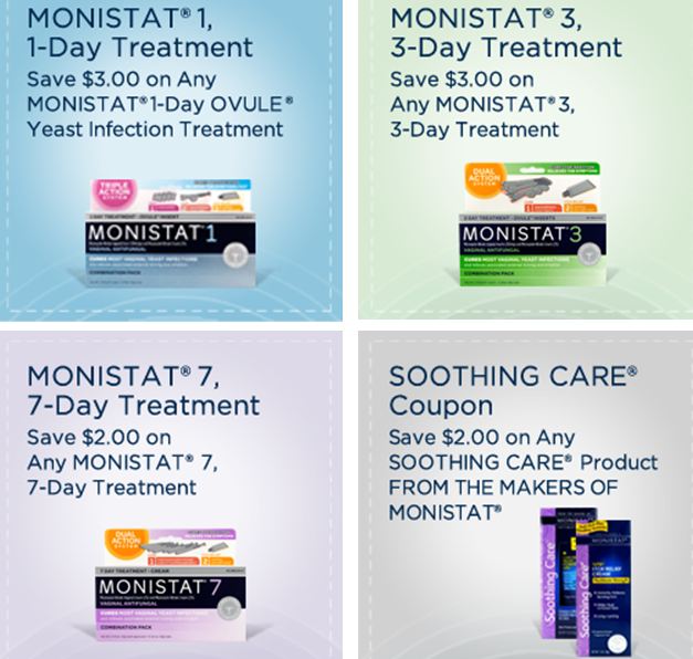 ♥♥♥The Nikolai Nuthouse♥♥♥ 10 in Monistat Products Printable Coupons