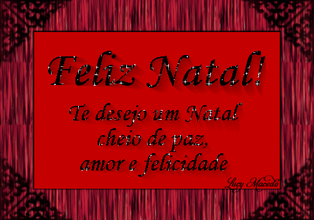 Desejo para si um Santo e feliz Natal