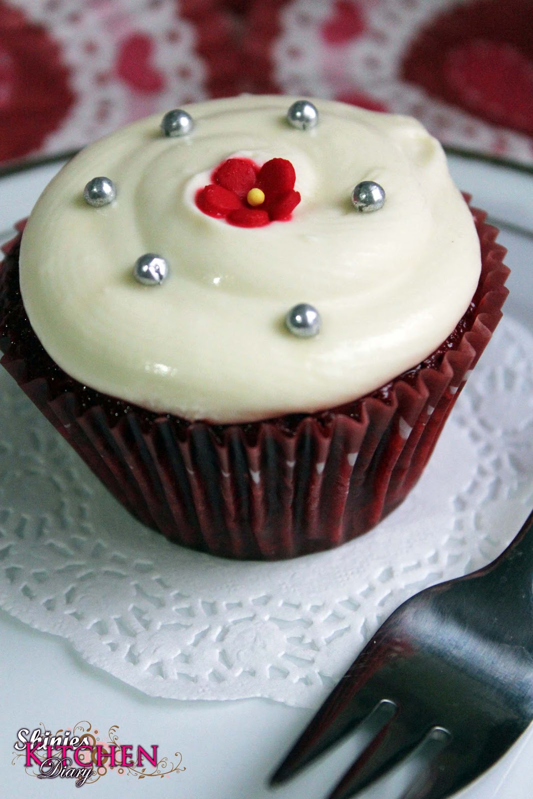 Vegan Red Velvet Cupcake - Shinies Kitchen Diary