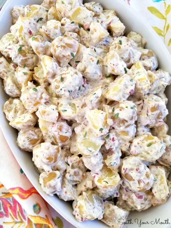 No-Peel Buttermilk Potato Salad