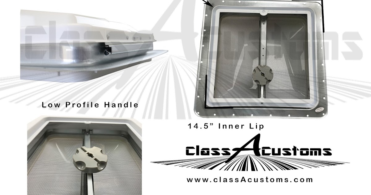 Heng's RV Roof Vent Inner Ceiling Garnish or Trim Ring Sizes classacustoms