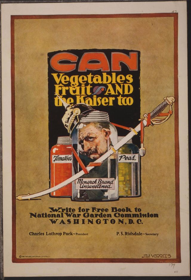 Propaganda Art for WWI and WWII 18 Fantastic Victory Garden Posters