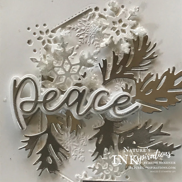 By Angie McKenzie for JOSTTT024 Design Team Inspirations; Click READ or VISIT to go to my blog for details! Featuring the Peace & Joy Bundle and So Many Snowflakes Dies from the August-December 2020 Mini Catalog along with the Beautiful Boughs Dies from the 2020-21 Annual Catalog; #cardchallenges #handmadecards #josdesignteaminspiration #josttt024 #decembercardchallenge #snowflakes #boughs #christmascards #peaceandjoystampset #peaceandjoybundle #somanysnowflakesdies #beautifulboughsdies #wintersnowembossingfolder #cardtechniques #craftwithpurpose #christmas