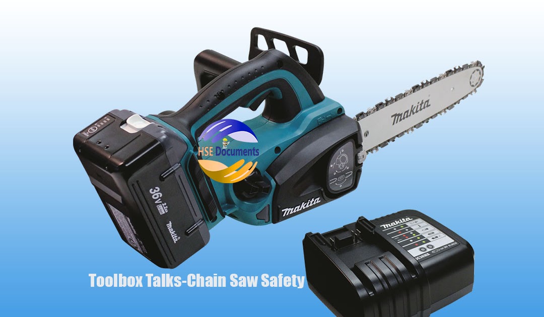 Toolbox TalksChain Saw Safety HSE Documents