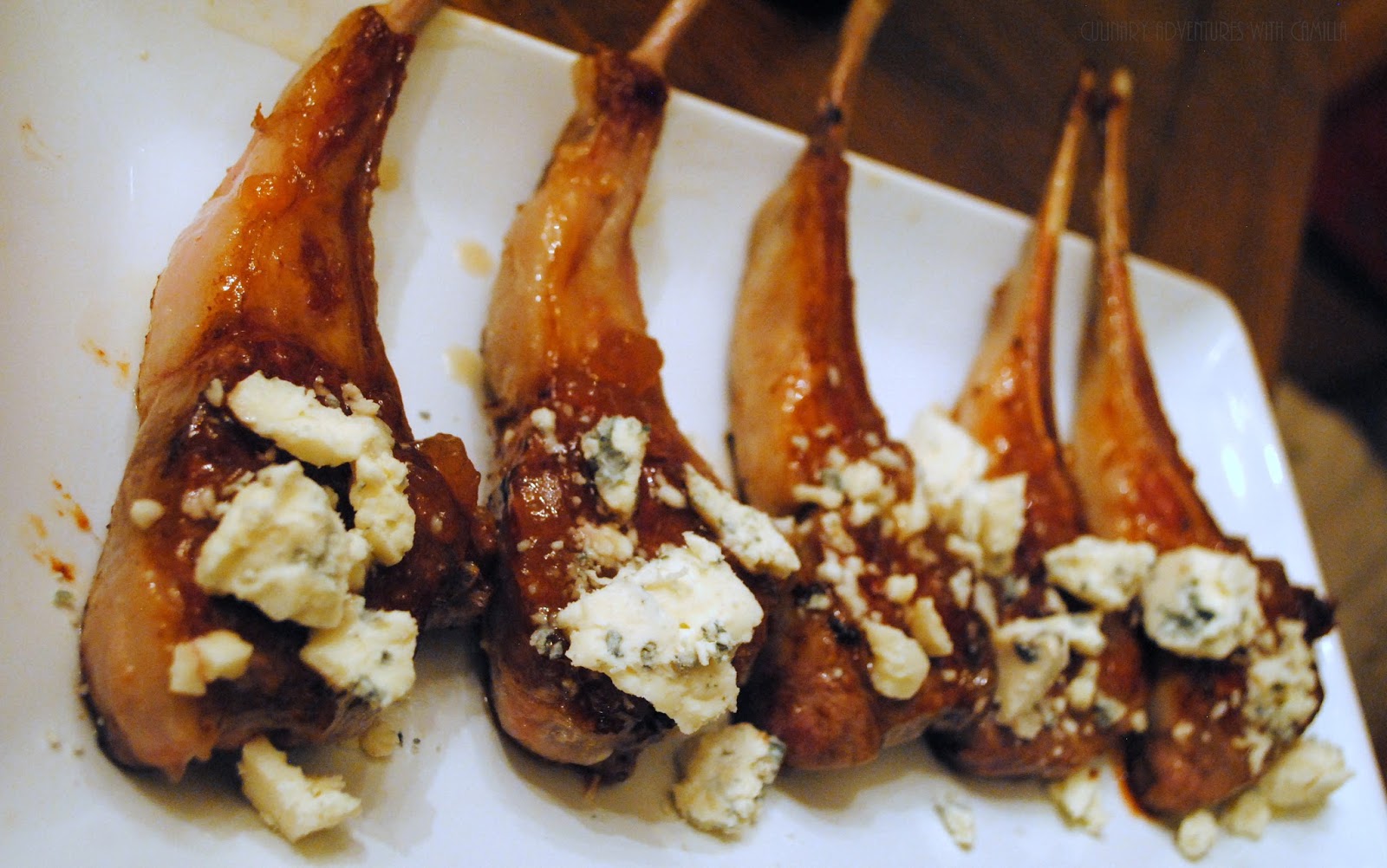 PanSeared Lamb Lollipops with