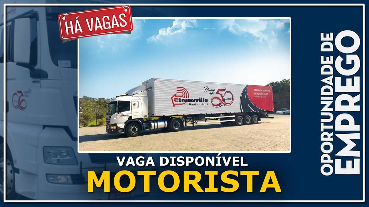 vaga para motorista