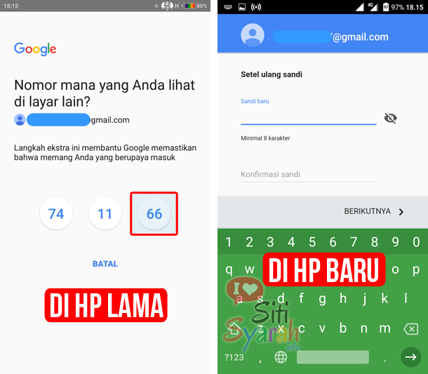 cara memindahkan akun gmail yang lupa kata sandinya