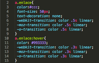 Transitions CSS3