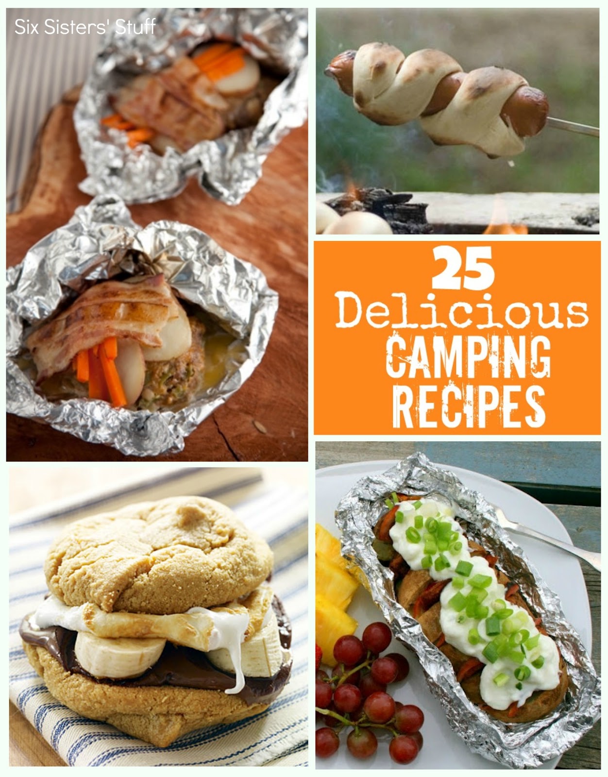 Delicious Camping Recipes From Sixbabesstuff Com From Dinner To ...
