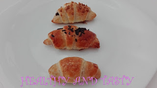 Mini Croissants Rellenos De Chocolate
