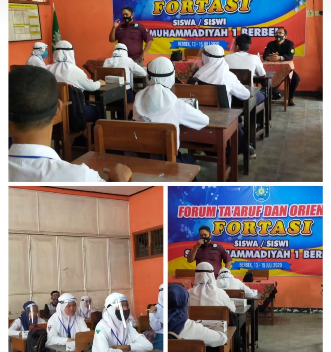 Tribrata News Polres Nganjuk Pemberian Materi Kenakalan Remaja Dan Bahaya Narkoba Dikalangan Remaja Saat Mpls Th 2019 2020 Smk Muhammadiyah Berbek Kab Nganjuk