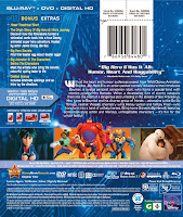 Big Hero 6 Blu-Ray Cover Back