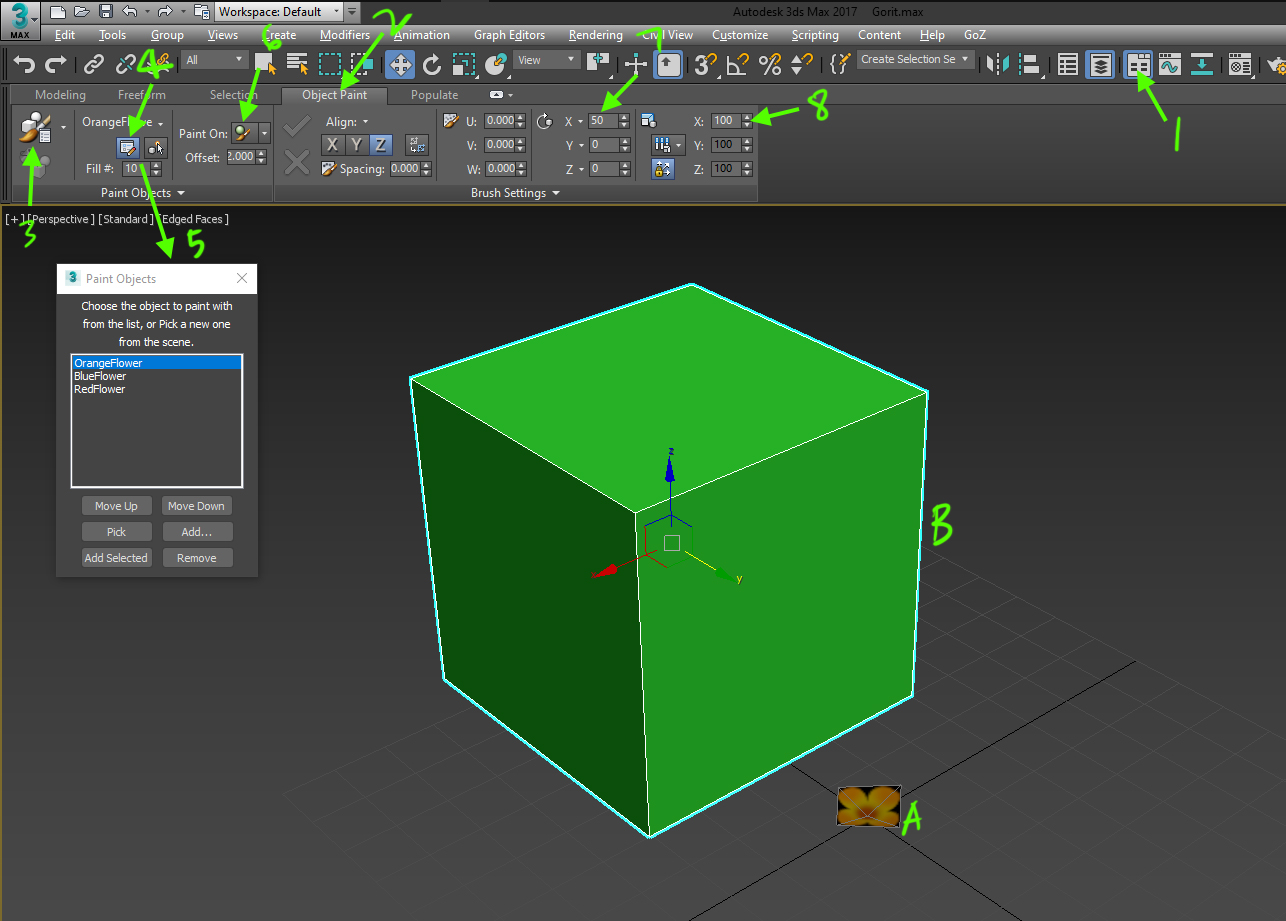 WONANIMAL ARTBLOG Objec Paint in 3ds Max