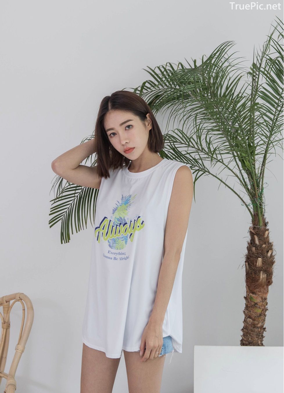 Korean model and fashion - An Seo Rin - Summer personality clothing for young girls - Picture 35