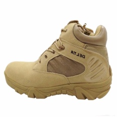 Sepatu Delta Tactical Kulit Asli Safety Original Shopee Indonesia