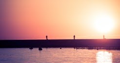 WALLPAPERS HD: Sunset Silhouette