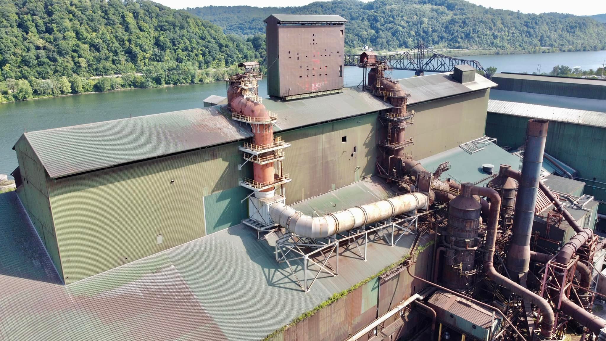 Towns and Nature Mingo Junction, OH 1872 JSW South/Wheeling