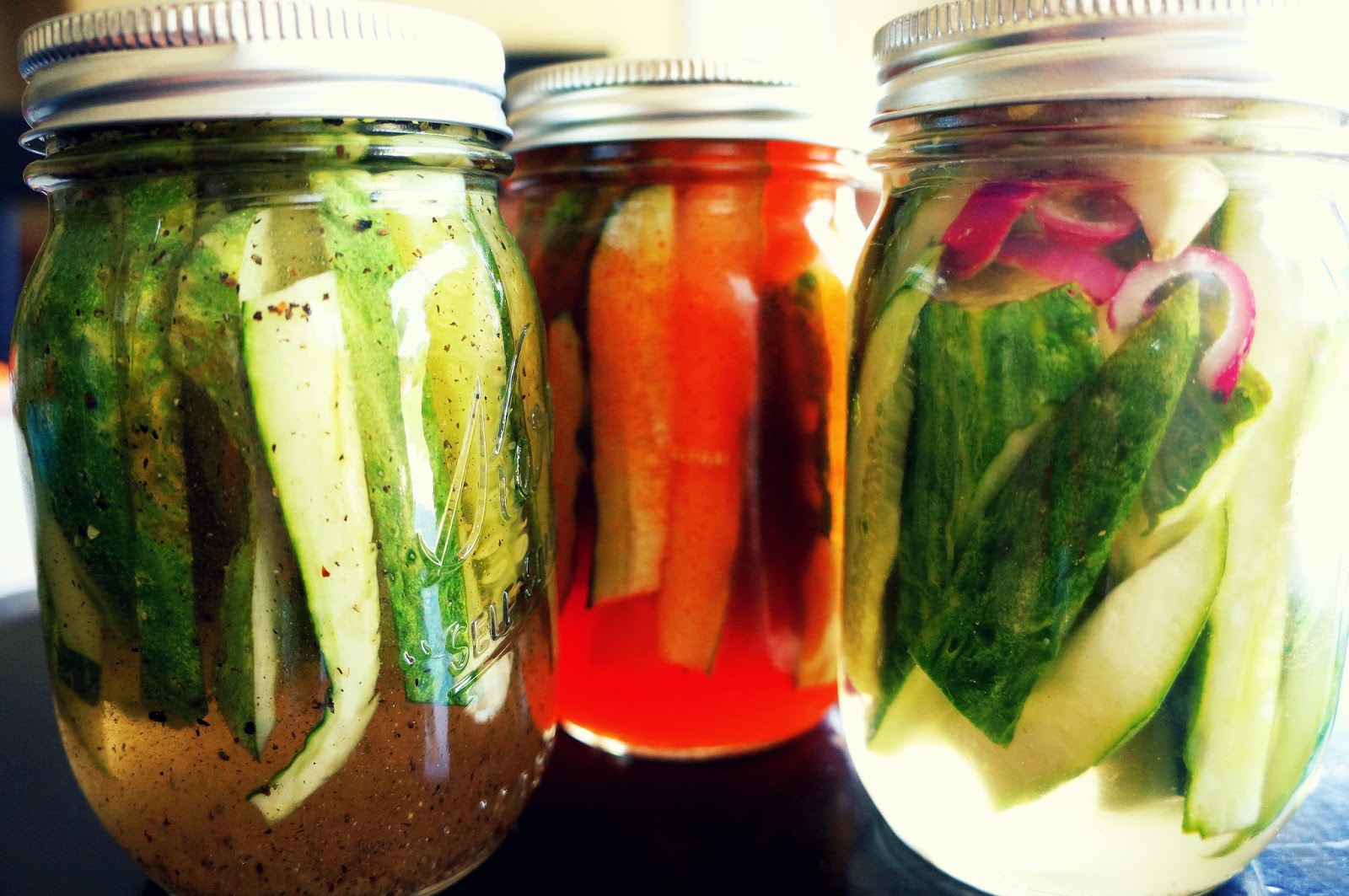 June November HOMEMADE CUCUMBER PICKLES