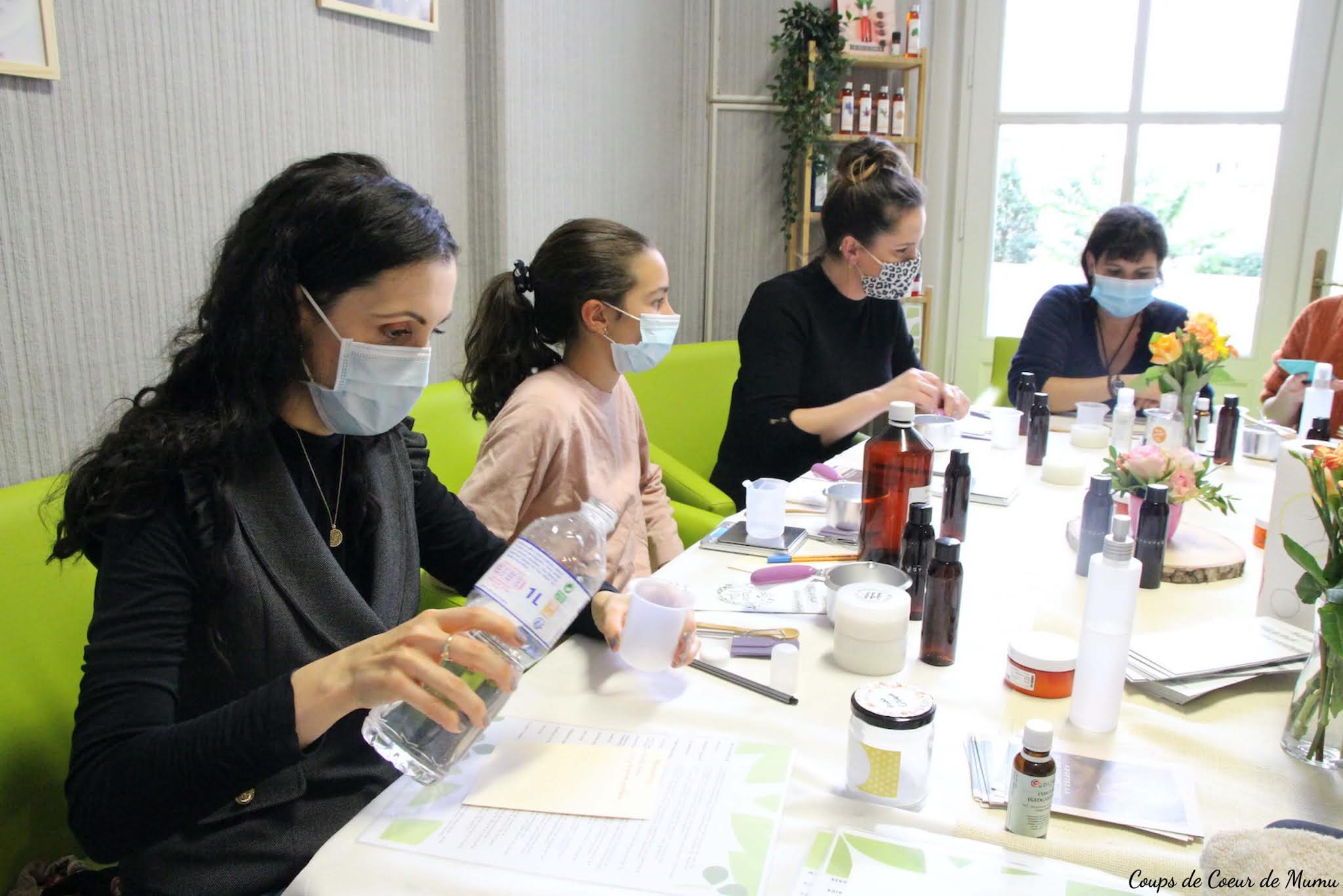 Je découvre les Ateliers de Cosmétiques Naturels AromaZone à Clermont
