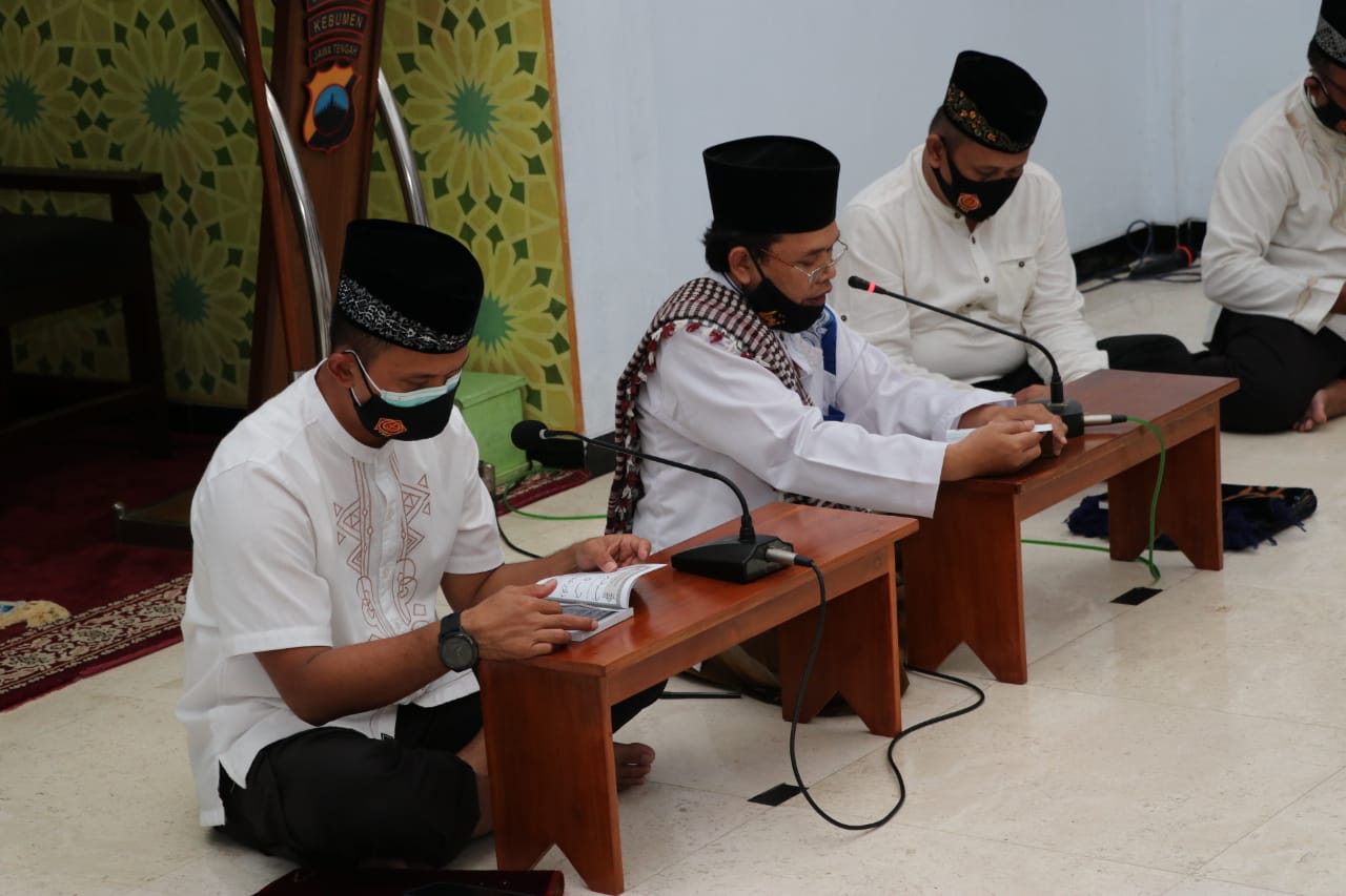 Malam Tirakatan Hari Bhayangkara ke 75, Kapolres Kebumen