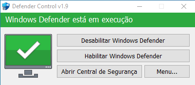 Imagem: Defender Control v1.9