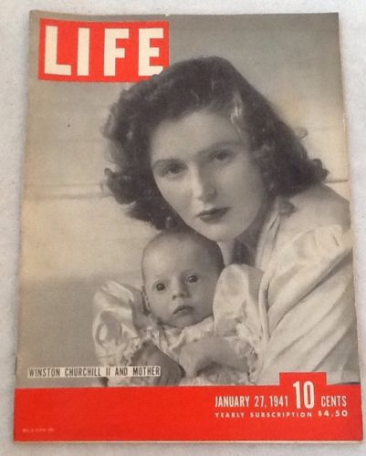 27 January 1941 worldwartwo.filminspector.com Winston Churchill II Pamela Digby Life Magazine