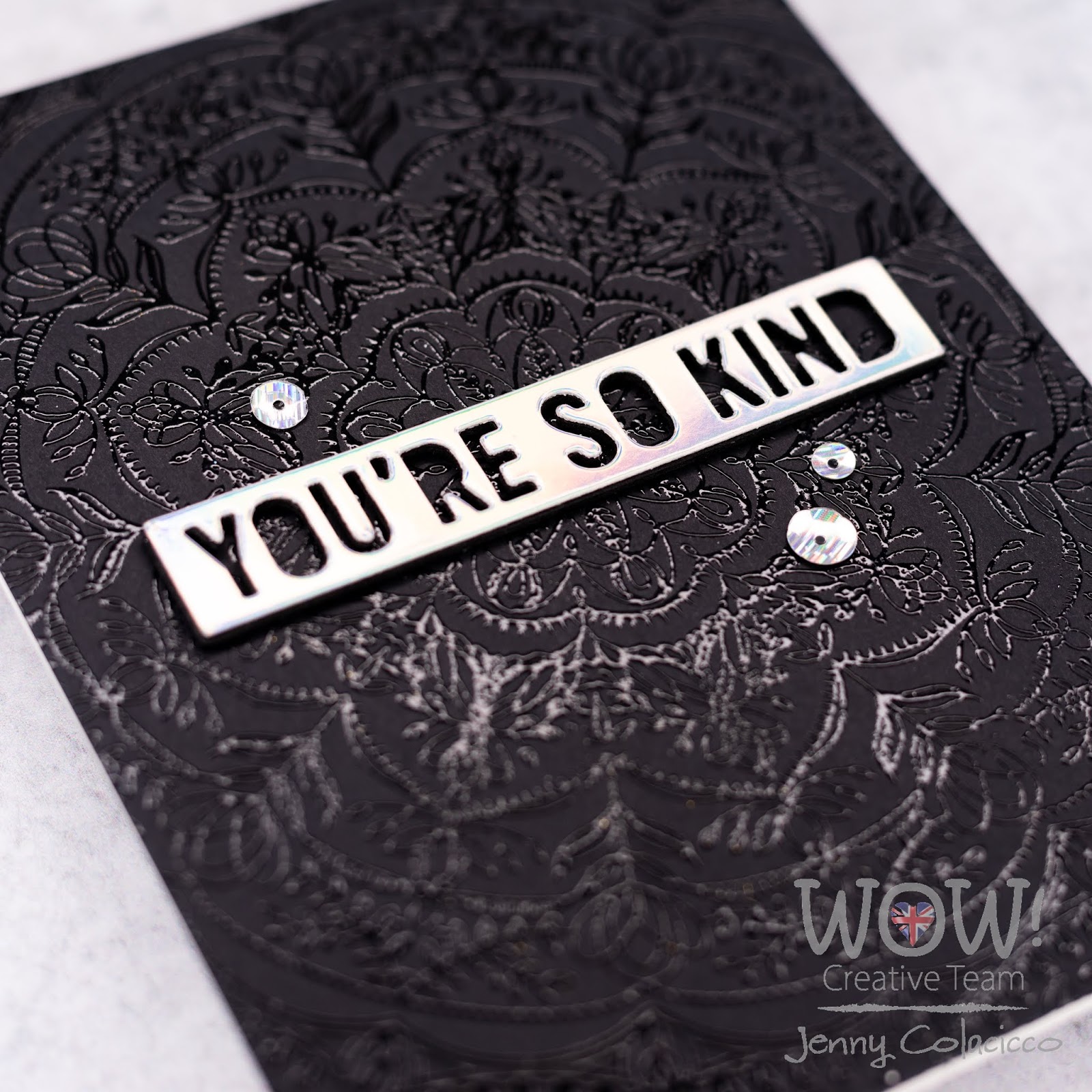 Five Ways to Use Clear Embossing Powder with Jenny