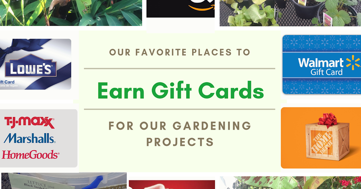 Earn Gift Cards Online For Your Gardening Expenses