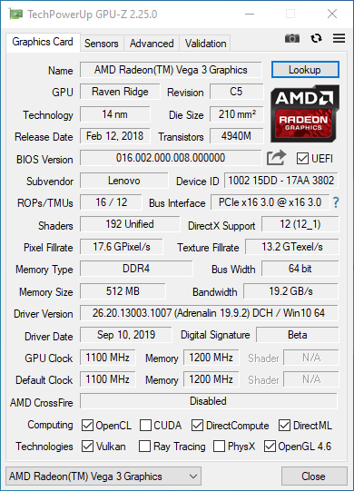 gpuz lenovo v330-14arr review lenovo v330-14arr
