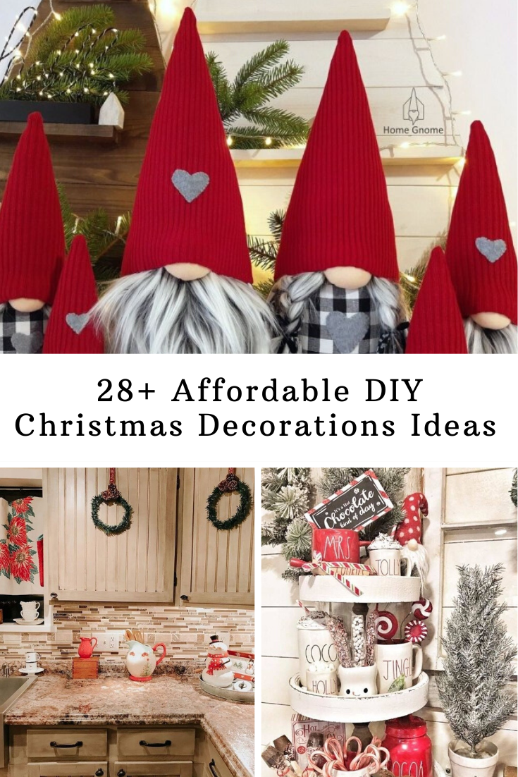 28 Affordable DIY Christmas Decorations Ideas