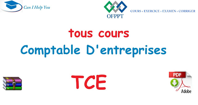 tous cours TCE ( PDF جميع دروس) Comptable D'entreprises