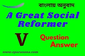 A Great Social Reformer
