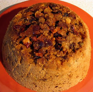 Tropical Christmas Steamed Pudding