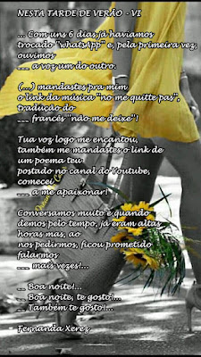 NESTA TARDE DE VER�O - VI