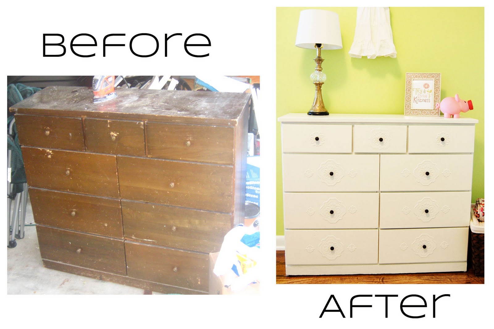 createinspiremotivate Easy Dresser Makeover