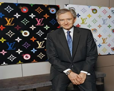 Bill Gates digeser Arnault CEO  Merek Louis Vuitton, Orang Terkaya Di Dunia