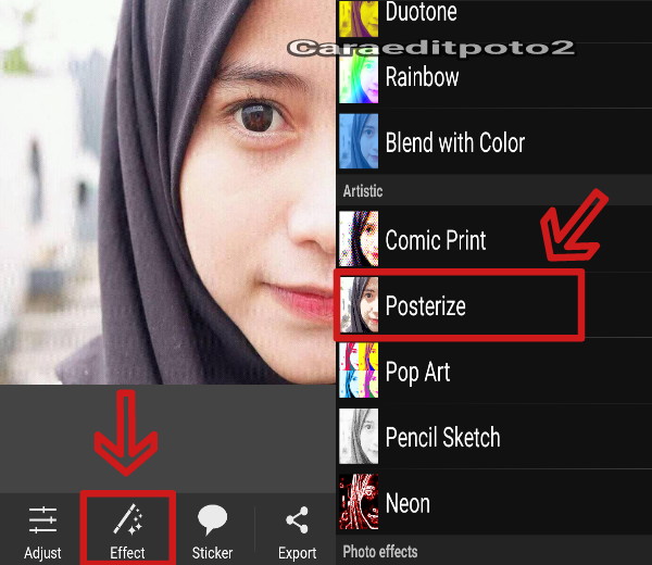 Tutorial Edit Foto Vector Vexel di Aplikasi Sketchbook Android
