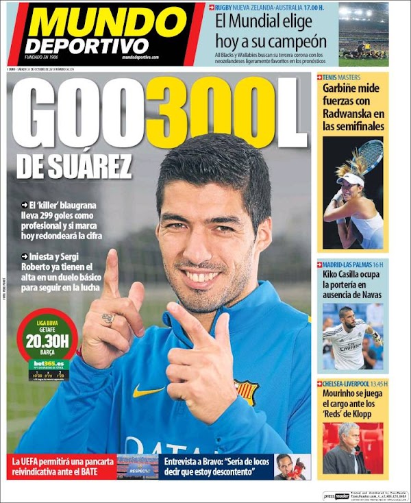 FC Barcelona, Mundo Deportivo: "Goo300L"