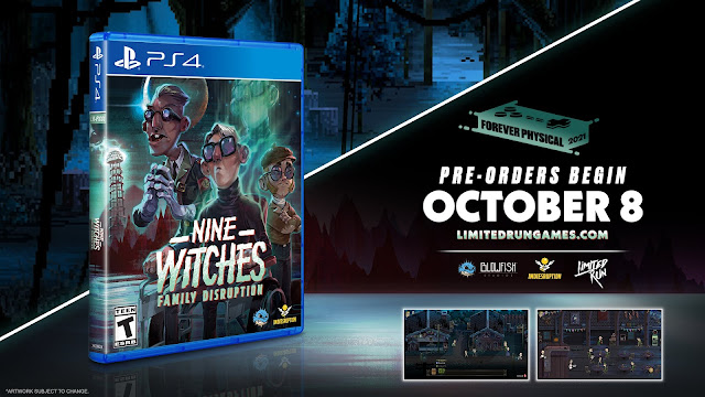 El juego argentino Nine Witches tendrá una edición física para Playstation 4.