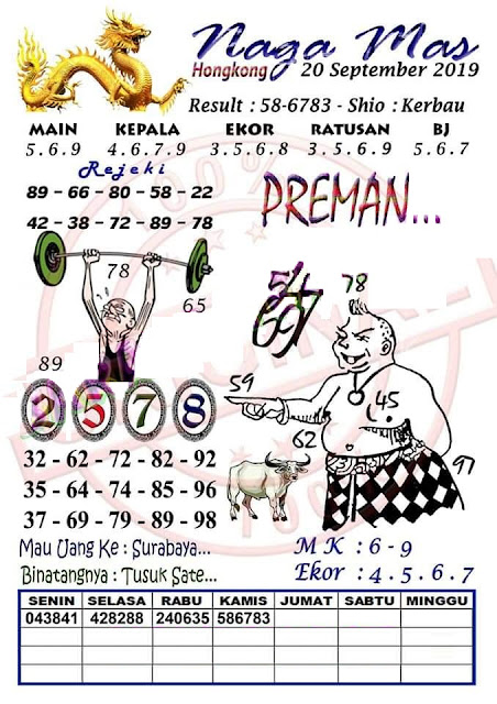 Kode Hk 20 September 2019