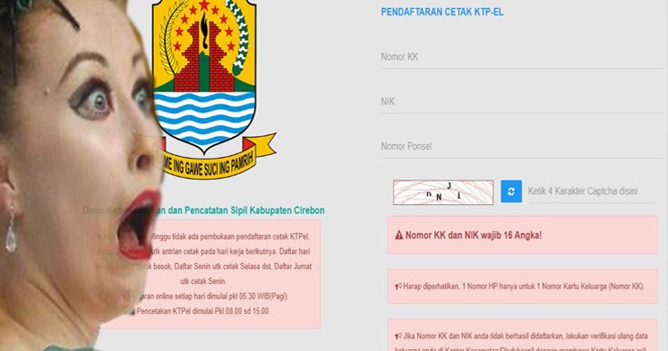 Tips Dan Trik Lolos Pendaftaran Cetak Ktp Elektronik Kab Cirebon Bungfei Com
