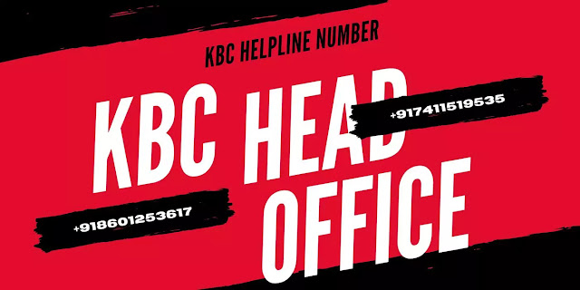 kbc helpline number
