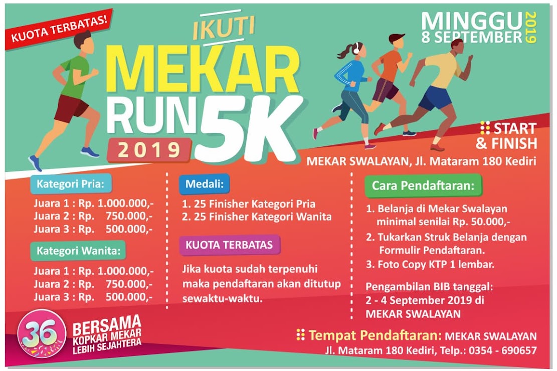 Mekar Run 5K • 2019 Mekar Run 5K • 2019