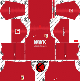 FC Augsburg Kits 2019/20 -  Dream League Soccer Kits