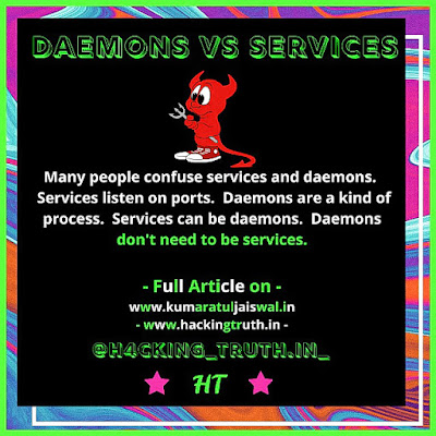 what is daemon and how is it work ? by hackingtruth.in or kumaratuljaiswal.in