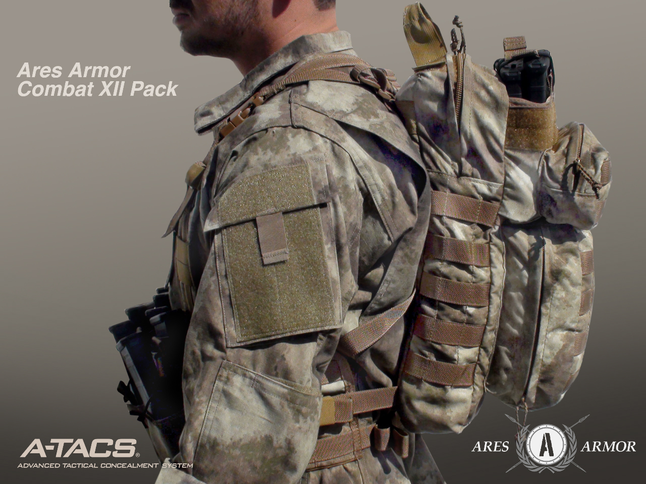Ares Armor Combat Pack XII. Combat Pack Kit. Ares Armor. Release Gear. Ares combat